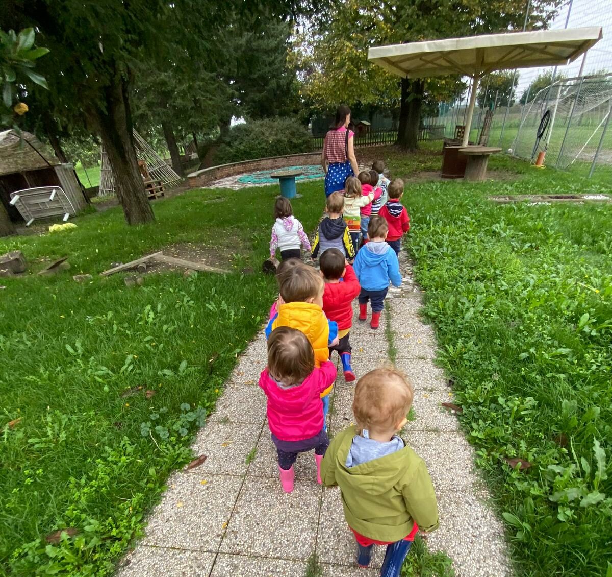 Spazio del Nido con giochi e arredi dedicati ai piccoli